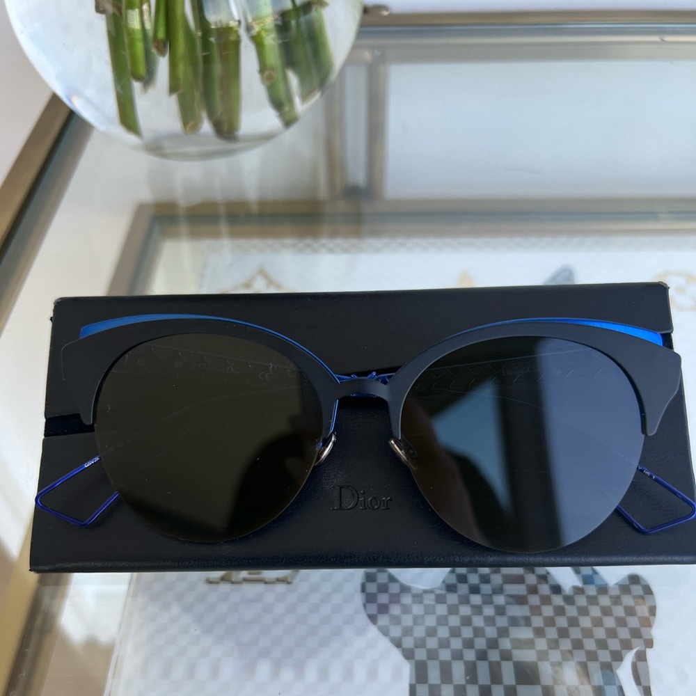 Christian Dior Diorama Club Round Sunglasses